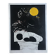 Emile marzé, untitled, 1982. original engraving signed in pencil.