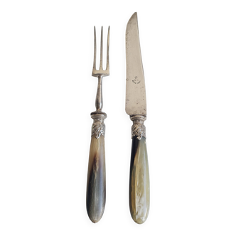 Horn leg of lamb cutlery