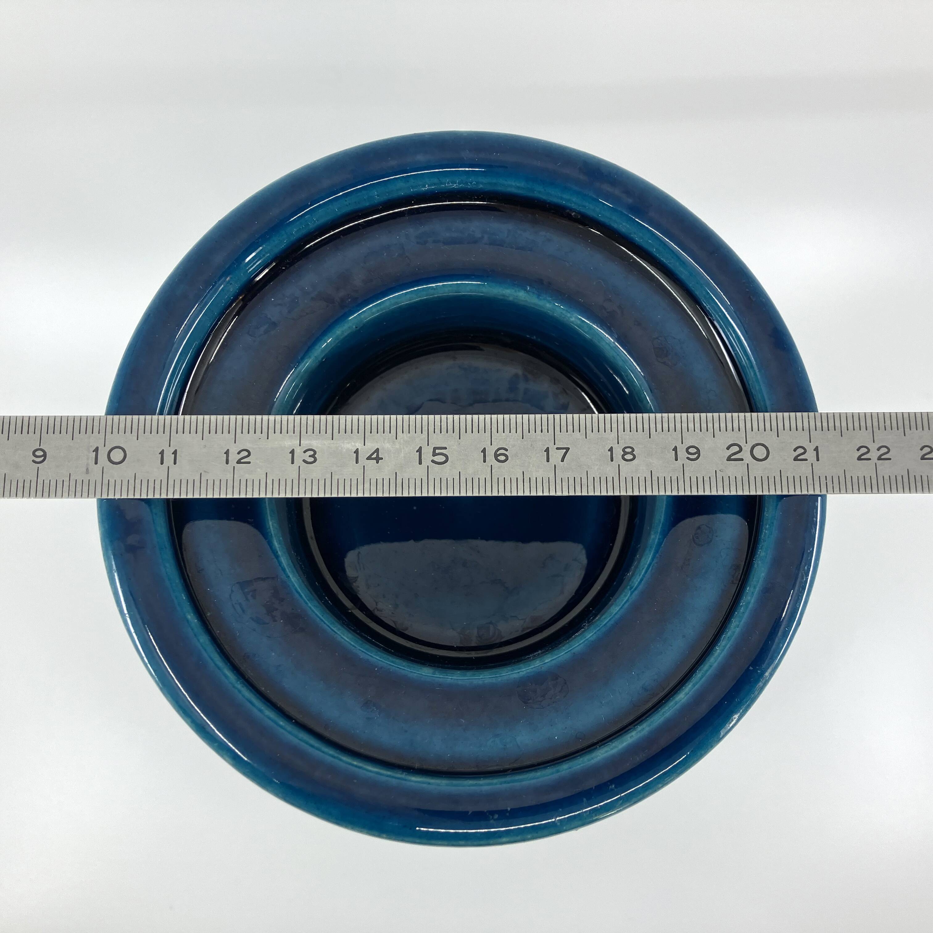 Large Steuler ceramic candle holder • Design Cari Zalloni • Circa 60-70