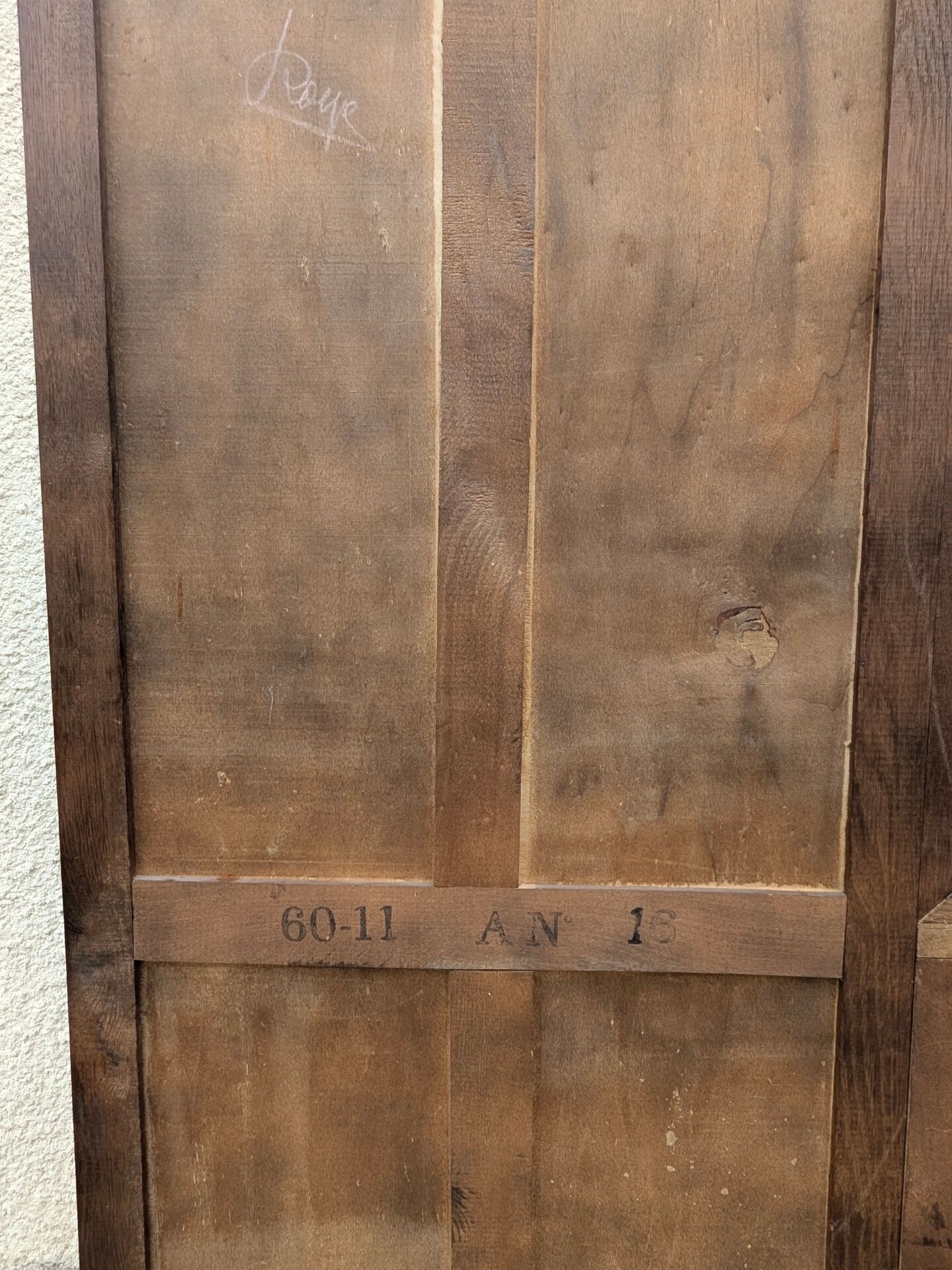 Armoire coiffeuse Penderie Miroir asymétrique Art Nouveau chêne 1916