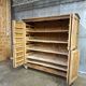Antique baker's cabinet / fermentation cabinet on wheels