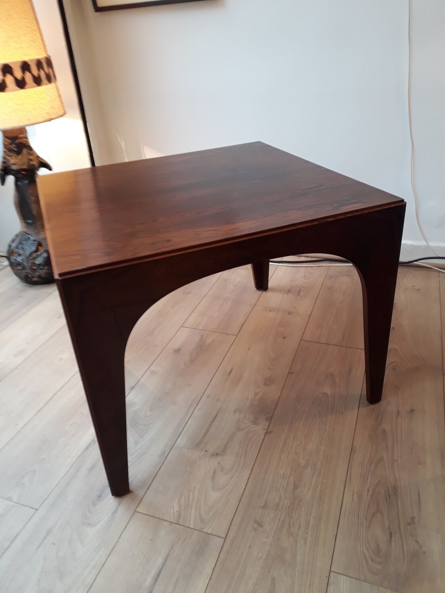 Coffee table by Hohnert Design in rosewood