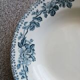 2 hollow plates Terre de fer HBMC Guadeloupe decor