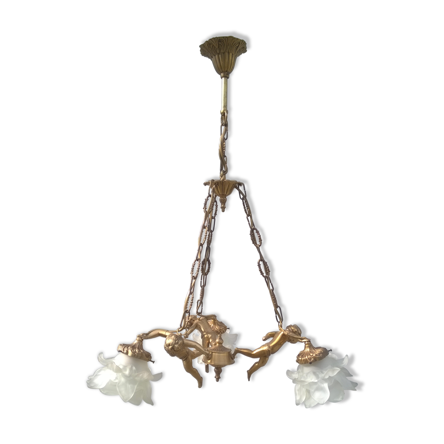 Bronze chandelier
