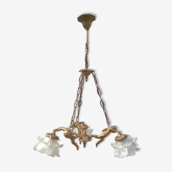 Bronze chandelier