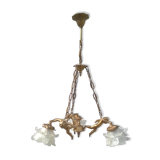 Bronze chandelier