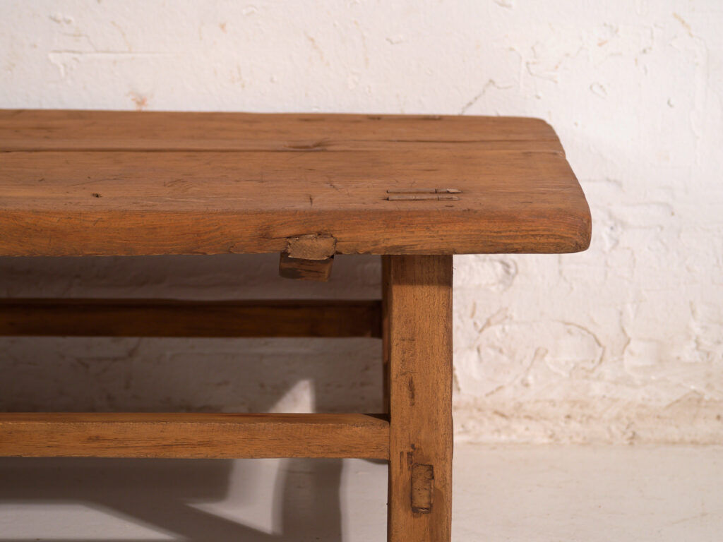 Antique pine coffee table – China, circa 1890