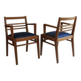 Paire de fauteuils bridge de René Gabriel