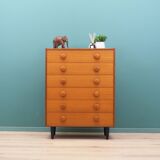 Commode en teck, design danois, années 1960, production : Danemark