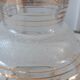 Granite vase gilded bordered years 50-60
