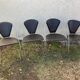 4 chaises Fil design