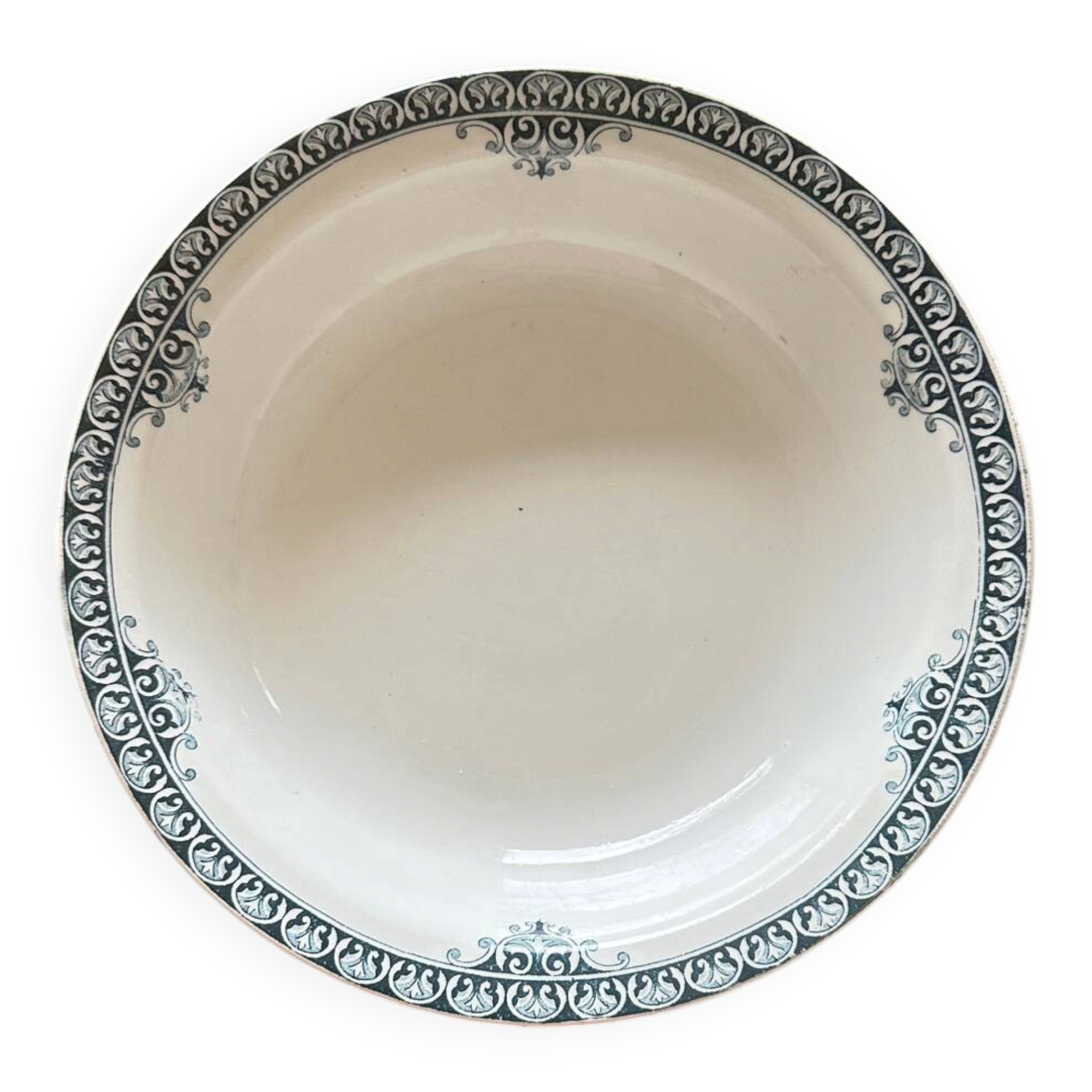 Plat en terre de fer