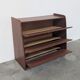Vintage Scandinavian design shoe cabinet