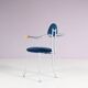 1980s Memphis style side chair by Karl Friedrich Förster from Germany