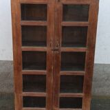 Wooden glass cabinet