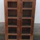 Wooden glass cabinet