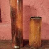 Pair of cylinder vases