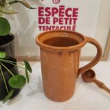 Terracotta pitcher