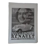 Une publicité papier voiture Renault la Viva