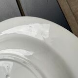 5 art deco hollow plates Boch la Louvière