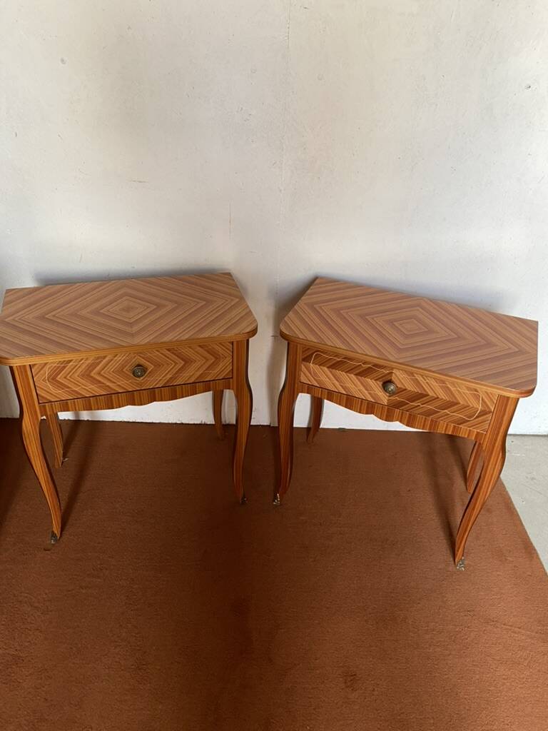 Pair of Vintage Bedside Tables