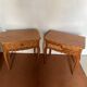 Paire de tables de chevet Vintage