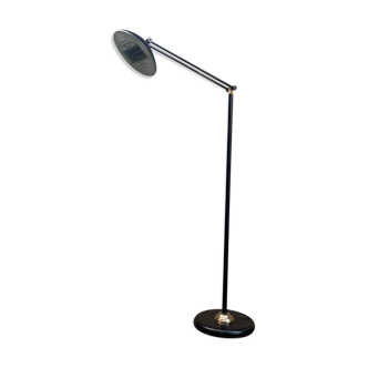 Lampadaire halogène noir Varallo modèle alfa Italy