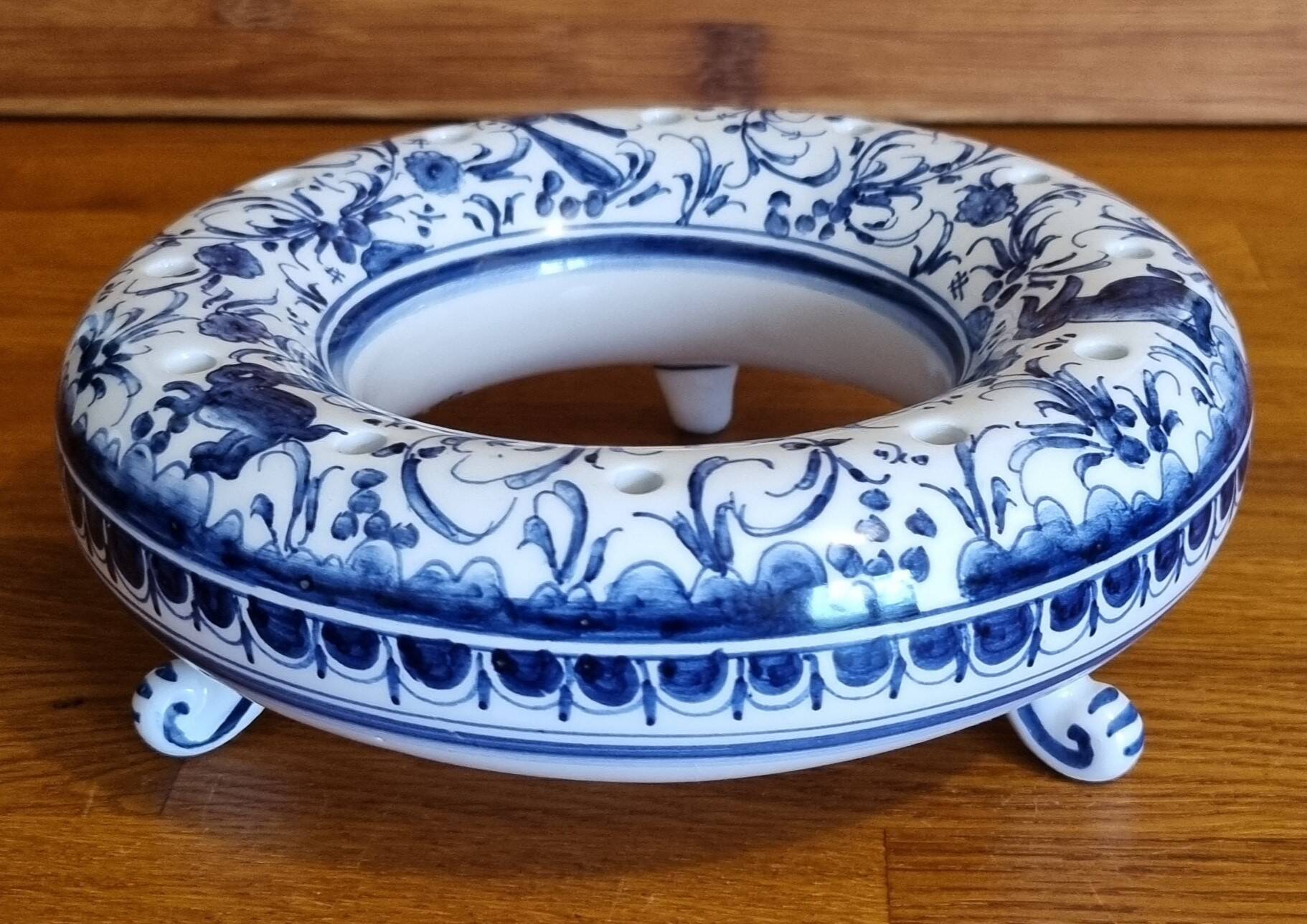 Ceramic flower pick from Conimbriga Portugal