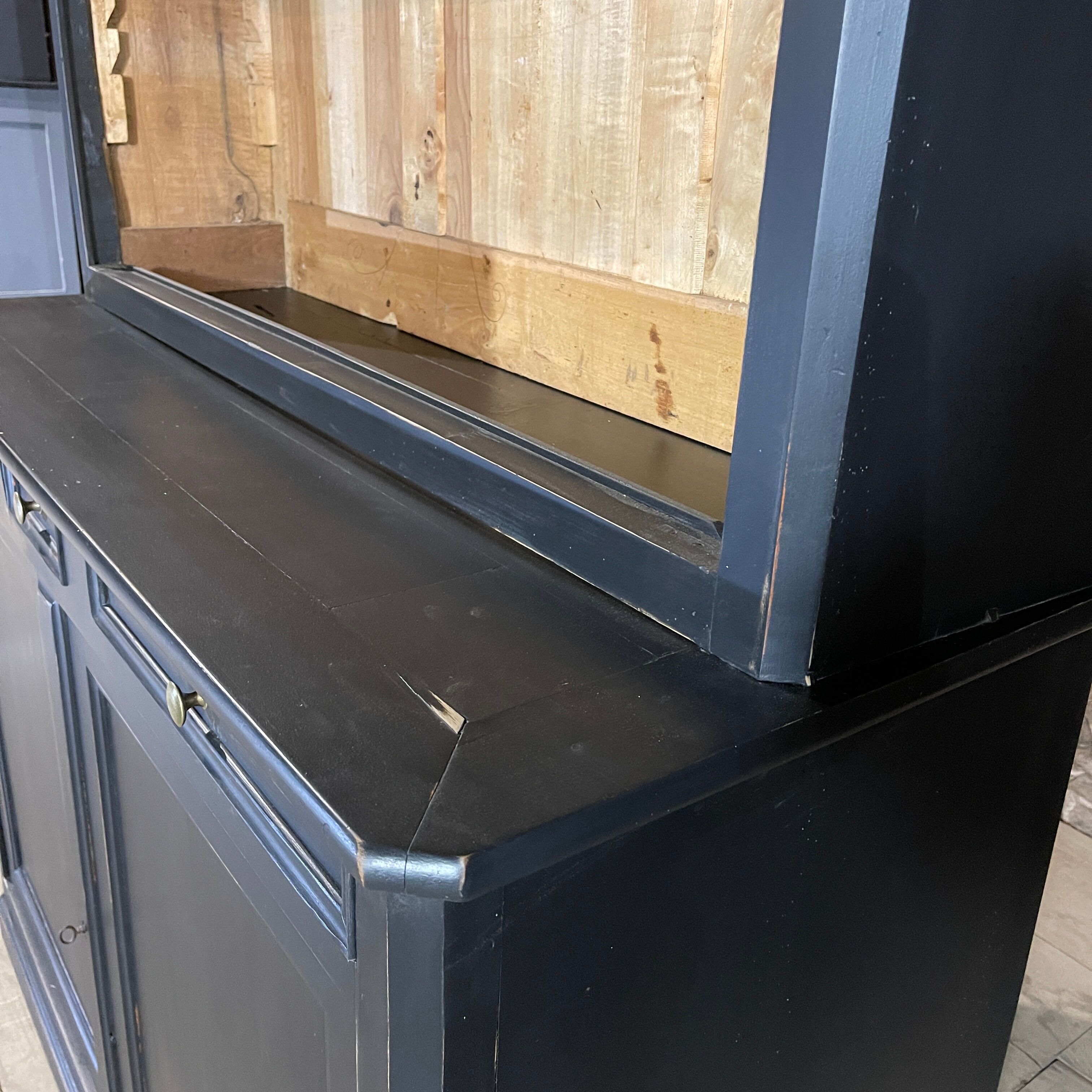 Black patina cupboard