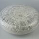60s 70s ceiling lamp Plafoniere Ice Glass Doria Germany Space Age Design