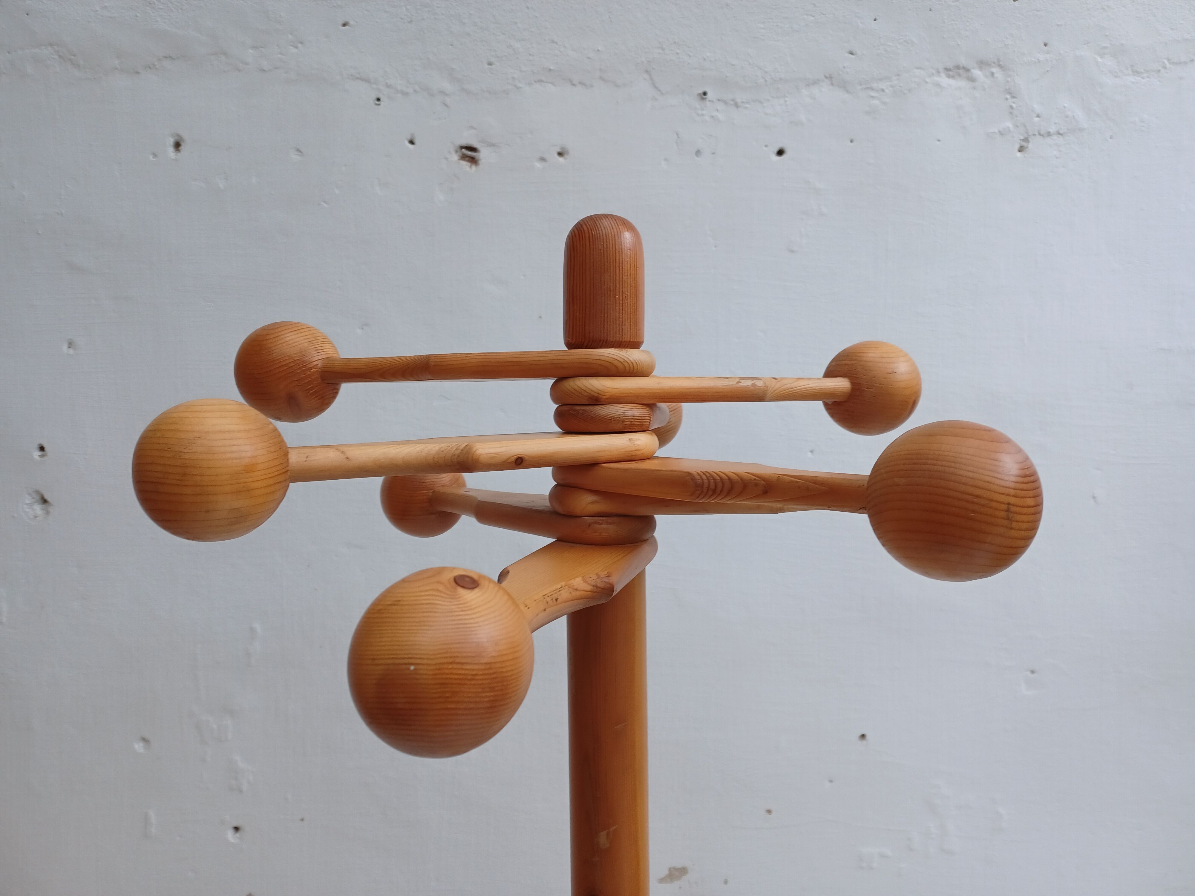 Coat rack balls