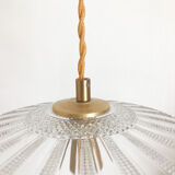 Glass lampshade suspension