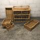 Dresser vintage Wicker/rattan and bamboo 2 large and 2 small drawers