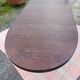 Vintage Scandinavian oval table 1960