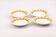 Service of 4 deep plates, earthenware from Digoin Sarreguemines, model Sunflower.