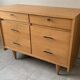 Large vintage 6-drawer chest of drawers from the 50s in oak.