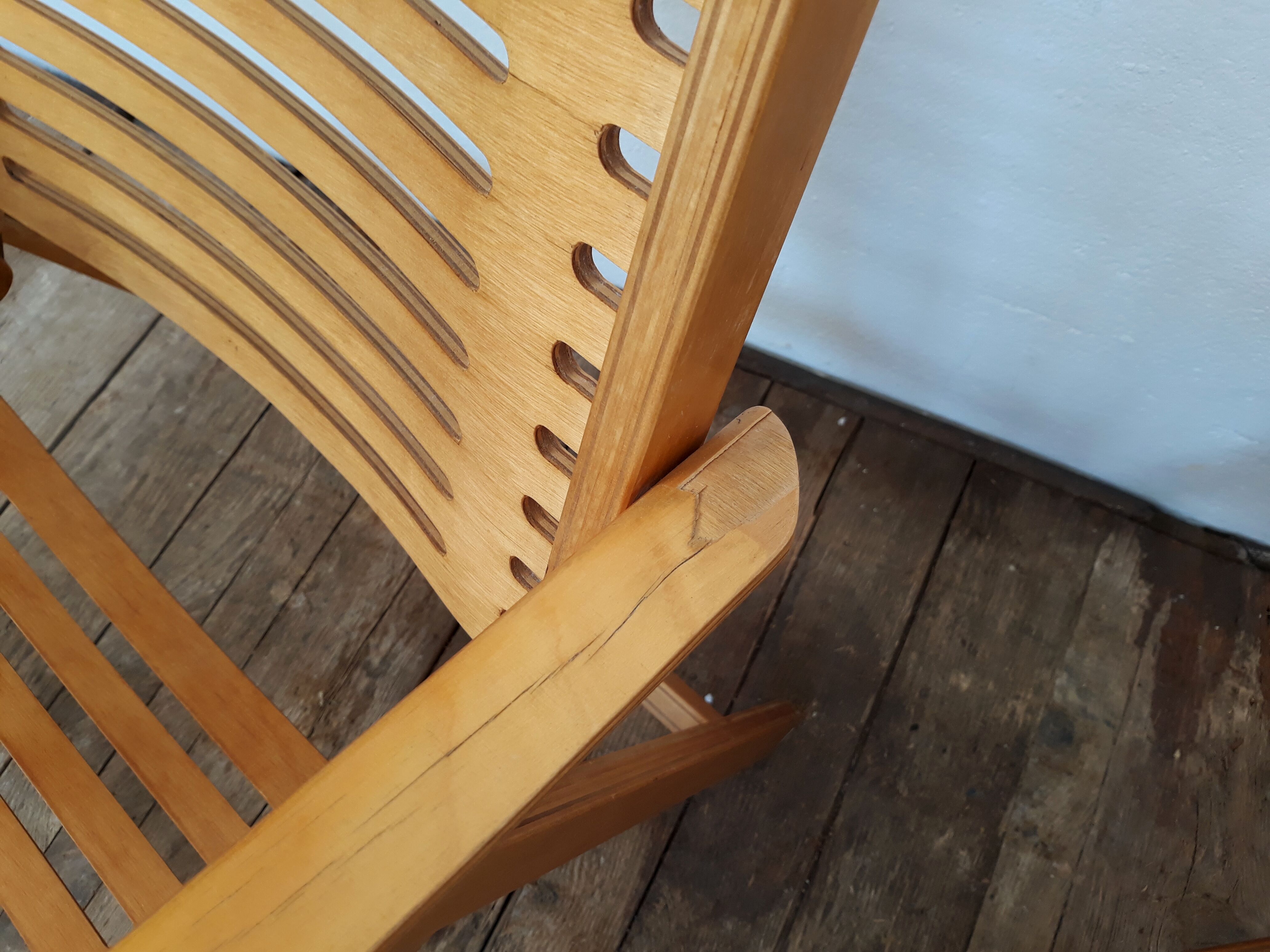 2 folding chairs vintage Rex lounge by Niko Kralj design