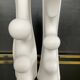 A pair of large designer ceramic vases.