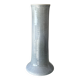 Tall Vintage Studio Pottery Vase – Pale Blue & Brown Glaze