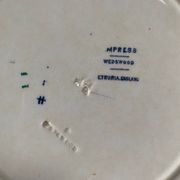 Round dish in old Wedgwood ironstone 
