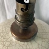 Crystal cracked ceramic ball lamp foot