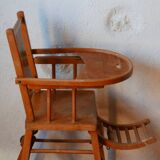 Chair high baby vintage