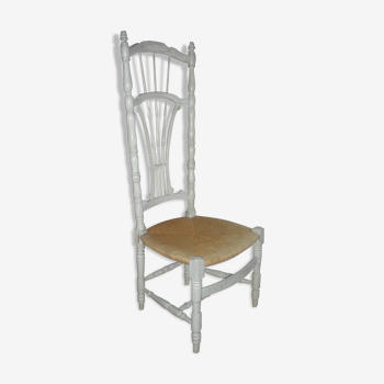 Patina prie-dieu Chair style shabby