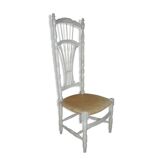 Patina prie-dieu Chair style shabby