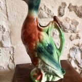 Duck slip pitcher or vase