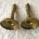 Pair of brass candlestick