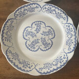 4 old flat plates