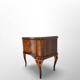 Tables de chevet italiennes du milieu du 20ème siècle.