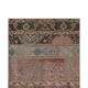 Vintage Turkish hallway rug 76x1 cm
