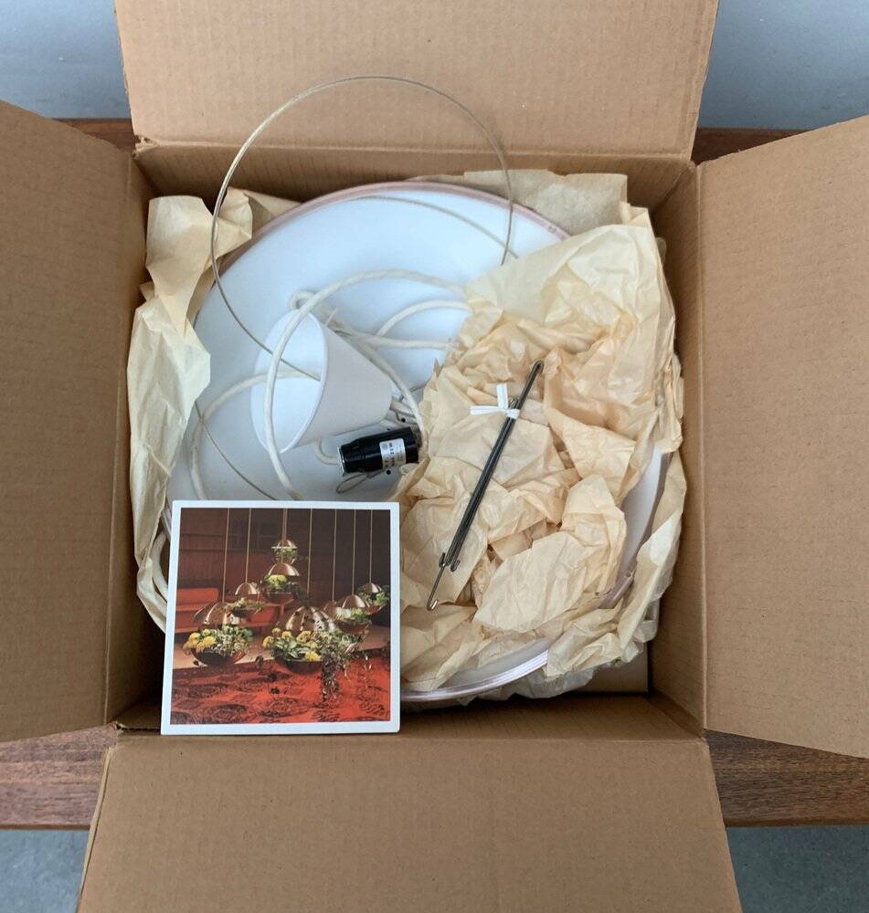 Flower Lamp RS 37 from the Mid-Century Space Age by Poul Cadovius for Cado, 1960s